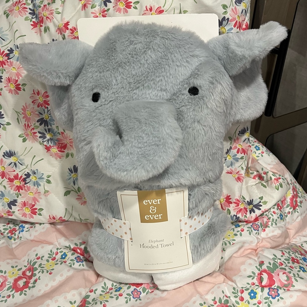 Elephant Hooded Towel